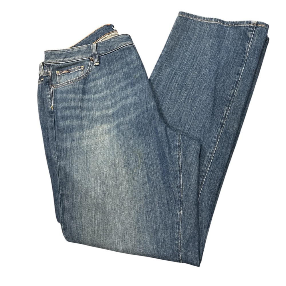 L.L. bean Women’s Favorite Fit Mid Rise Jeans - Picture 1 of 4